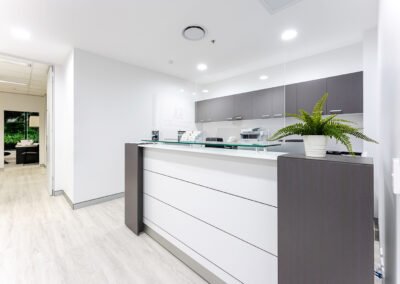 Reception area